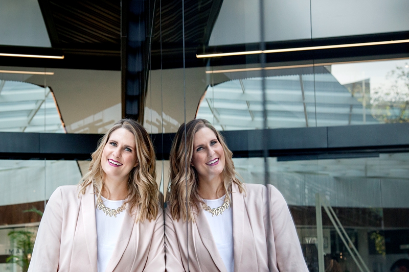 Branded panda reflection