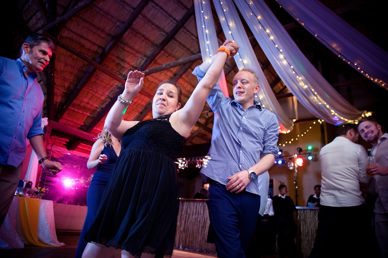 Guests dancing at Valverde Eco Hotel.