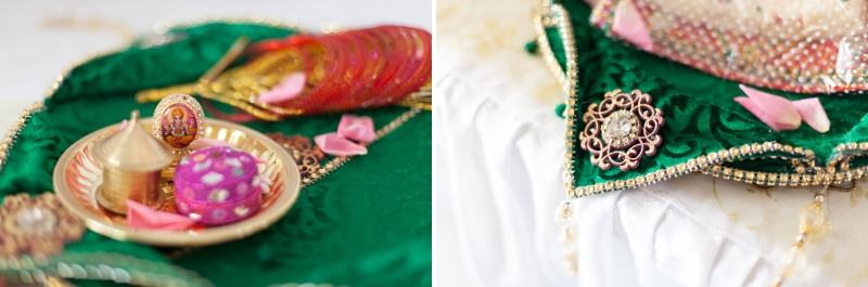 Hindu wedding decor at Shree Radhe Shyam Mandir