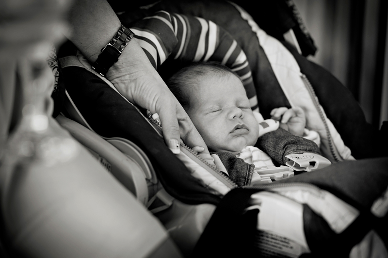 Sleeping baby at Simbithi Eco Estate in Ballito