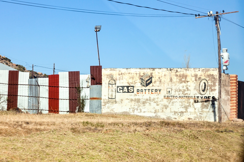 Advertising in Lesotho.