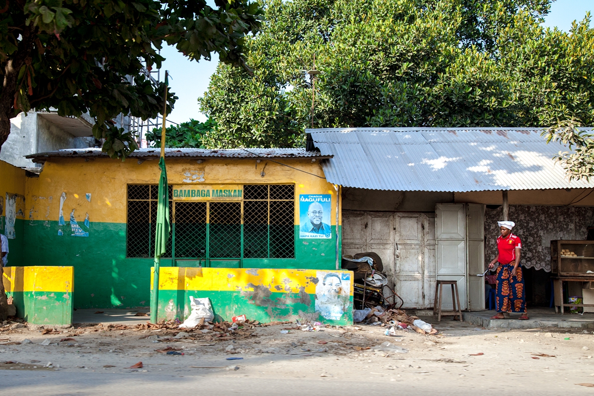 Zanzibar election posters.